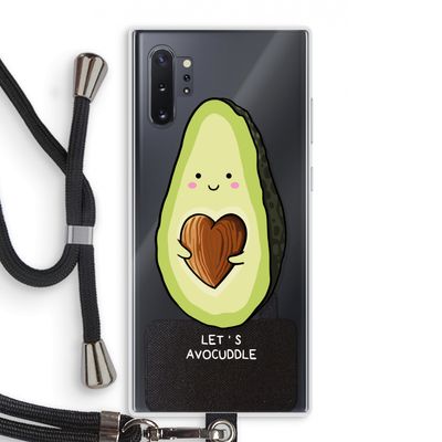 Avocuddle: Samsung Galaxy Note 10 Plus Transparant Hoesje met koord