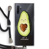 Avocuddle: Samsung Galaxy Note 10 Plus Transparant Hoesje met koord