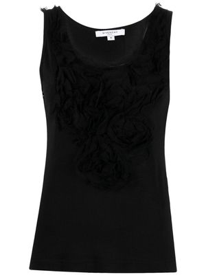 Givenchy Pre-Owned débardeur à volants (années 2000) - Noir
