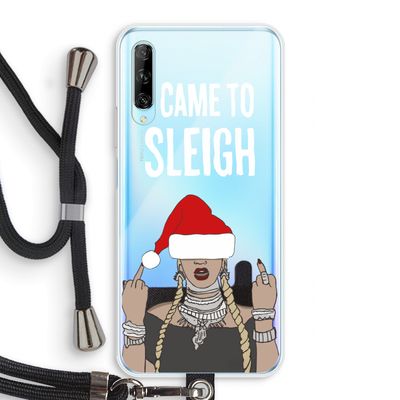 Came To Sleigh: Huawei P Smart Pro Transparant Hoesje met koord