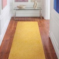 Vloerkleed Portobello Rechthoekig - Geel 300x80cm - Polyester - Dekbed-Discounter.nl