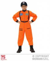 Astronautenpak kind oranje - thumbnail