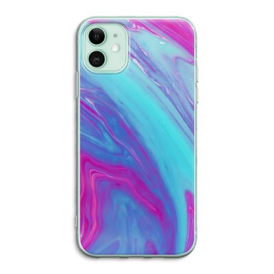 Zweverige regenboog: iPhone 11 Transparant Hoesje