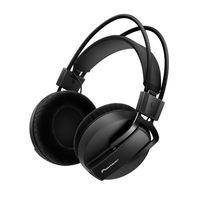 Pioneer HRM-7 hoofdtelefoon/headset Hoofdtelefoons Hoofdband Zwart