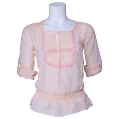 Dept blouse - Pale - Zalm