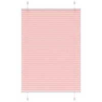 Pliss rolgordijn 100x100 cm stofbreedte 99,4cm polyester roze
