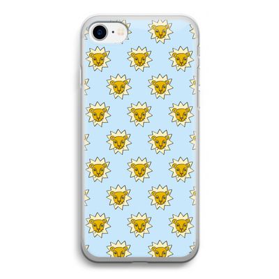 Leeuwenkoppen: iPhone SE 2020 Transparant Hoesje