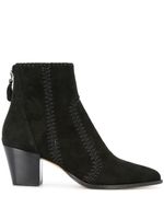 Alexandre Birman bottines Benta 60 mm en daim - Noir