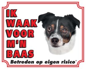 Boerenfox Waakbord - Ik waak voor mijn baas