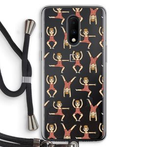 Gymboys: OnePlus 7 Transparant Hoesje met koord