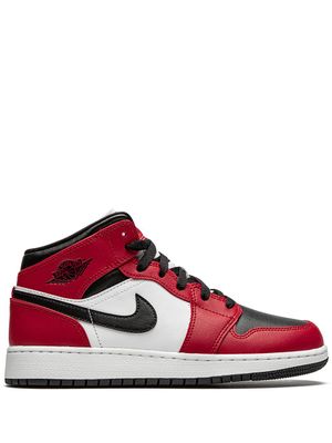 Jordan Kids baskets montantes Air Jordan 1 GS - Rouge