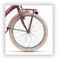 Batavus Voorwiel 22" star velg_zwart