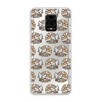 Slapende poes: Xiaomi Redmi Note 10 Lite Transparant Hoesje
