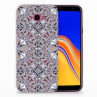 Samsung Galaxy J4 Plus (2018) | TPU | Siliconen hoesje | Flower Tiles