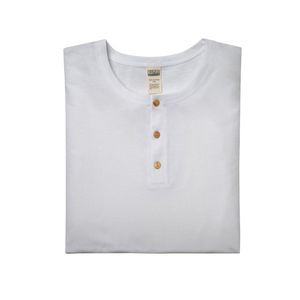 Shirt met lange mouw van bio-katoen met knoopsluiting, grijs 5