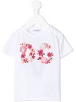 Dolce & Gabbana Kids t-shirt à logo - Blanc