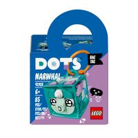 LEGO® Dots 41928 bag tag narwhal