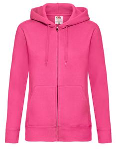 Fruit Of The Loom F440N Ladies´ Premium Hooded Sweat Jacket - Fuchsia - M