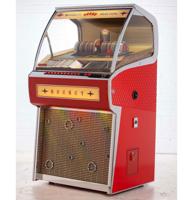 Rocket 80 CD Jukebox Sound Leisure 80 CD en Bluetooth - Rood Glans