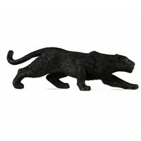 Plastic speelgoed figuur zwarte panter 14 cm - thumbnail