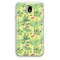 Flamingo party: Samsung Galaxy J7 (2017) Transparant Hoesje