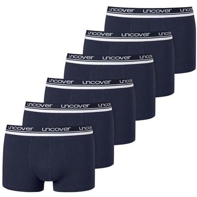 Schiesser Boxershorts Uncover 6-pack blauw