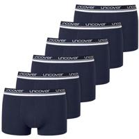Schiesser Boxershorts Uncover 6-pack blauw