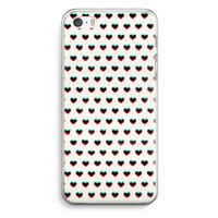 Hartjes: iPhone 5 / 5S / SE Transparant Hoesje