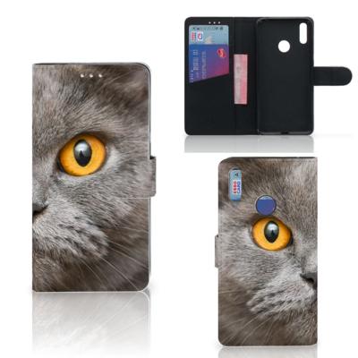 Telefoonhoesje | Met pasjeshouder | Huawei Y7 (2019) Britse Korthaar