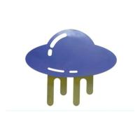 Wanddecoratie DKD Home Decor Groen Grijs Metaal 35 x 2 x 30 cm