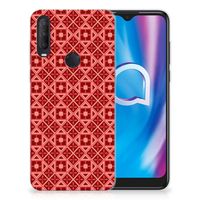 Alcatel 1S (2020) TPU bumper Batik Rood