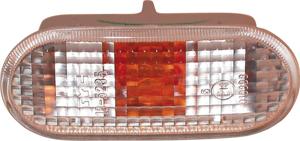 Set Zijknipperlichten passend voor Volkswagen/Seat Diversen 1996- - Wit (haakse aansluiting) DLVWL50W