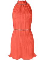 Dion Lee robe cintrée à dos-nu - Rouge Dion Lee robe cintrée à dos-nu - Rouge