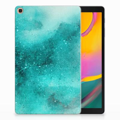 Tablethoes Samsung Galaxy Tab A 10.1 (2019) Painting Blue Tablethoes Samsung Galaxy Tab A 10.1 (2019) Painting Blue