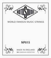 Rotosound NP015 .015 snaar voor elektrische/akoestische gitaar