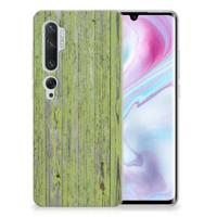 Xiaomi Mi Note 10 Pro | Bumper Hoesje | Green Wood