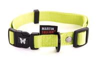 Martin halsband verstelbaar nylon groen (30-45X1,6 CM)