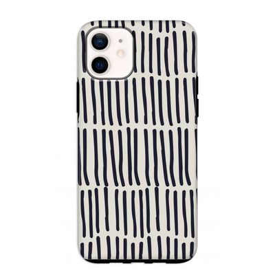 Moroccan stripes: iPhone 12 mini Tough Case