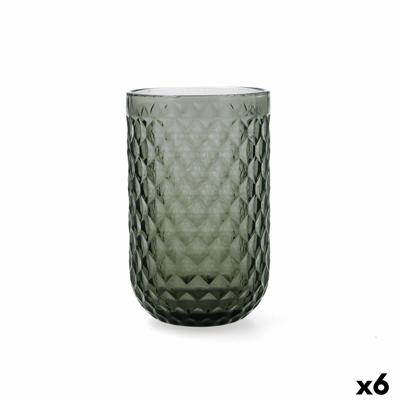 Waterglas Bidasoa Elite Grijs Glas 400 ml (6 Stuks)