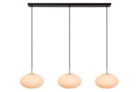 Lucide ELYSEE - Hanglamp - 3xE27 - Opaal