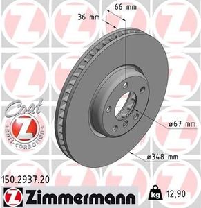 Remschijf Coat Z 150293720