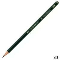 Potlood Faber-Castell 9000 Ecologisch Zeshoekig HB (12 Stuks)