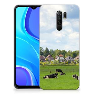 Xiaomi Redmi 9 TPU Hoesje Koeien