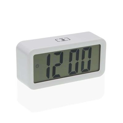 Wekker Versa Wit Metaal 3,9 x 6,5 x 13,4 cm