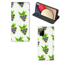 Samsung Galaxy M02s | A02s | Flip Style Cover | Druiven