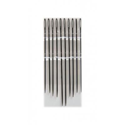 Stopnaalden/borduurnaalden - 10x stuks - 55 - 60 - 65 mm - Naaigerei
