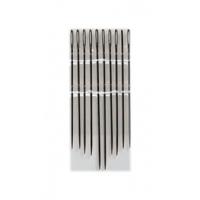 Stopnaalden/borduurnaalden - 10x stuks - 55 - 60 - 65 mm - Naaigerei