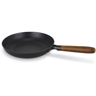 Beka Mandala Koekenpan met Houten Steel 24 cm Zwart