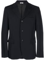 Comme des Garçons Homme Plus blazer à simple boutonnage - Bleu