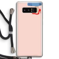 High heels: Samsung Galaxy Note 8 Transparant Hoesje met koord